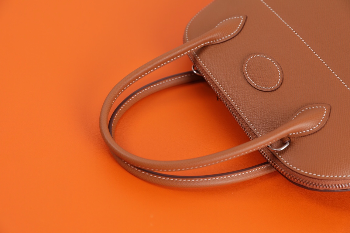 에르메스 볼리드27 골드브라운 은장 앱송